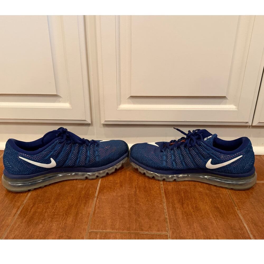 Nike Air Max 2016 Blue Mens Size 11.5 - Picture 6 of 10
